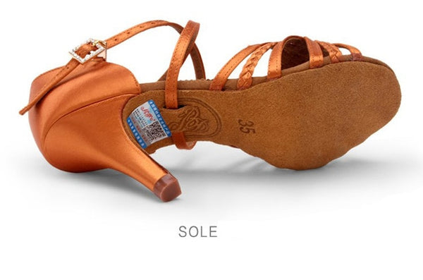 Sneakers Adult Professional Dance Shoes Party Ballroom Ladies Aerobics Shoes Dancing Brown BD 2360-B Coupon Hot Square Dancing