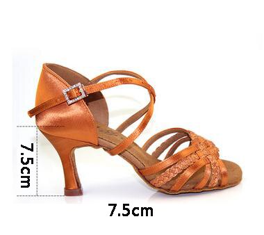 Sneakers Adult Professional Dance Shoes Party Ballroom Ladies Aerobics Shoes Dancing Brown BD 2360-B Coupon Hot Square Dancing