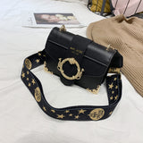 New fashion versatile four seasons slant bag casual classic broadband shoulder bag British style lady bag