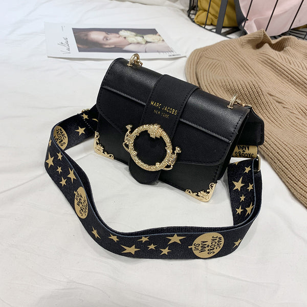 New fashion versatile four seasons slant bag casual classic broadband shoulder bag British style lady bag
