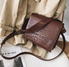 European Fashion Simple Women's Designer Handbag 2018 New Quality PU Leather Women Tote bag Alligator Shoulder Crossbody Bags