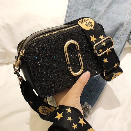 Women Crossbody Messenger Shoulder Bag PU Plastic Transparent Outer Small Beach Hasp Buckle Tote Chain Handbag Purse Laser Purse