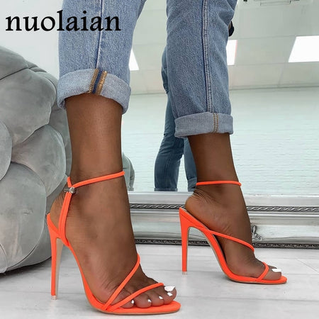 Eilyken PVC Transparent Leopard grain Pumps Heel Stilettos High Heels Womens Party Shoes Nightclub Pump Sandals 35-42