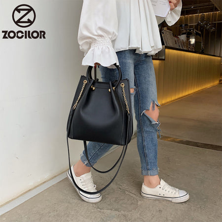 Women Crossbody Messenger Shoulder Bag PU Plastic Transparent Outer Small Beach Hasp Buckle Tote Chain Handbag Purse Laser Purse